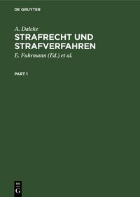 Produktbild: Strafrecht und Strafverfahren