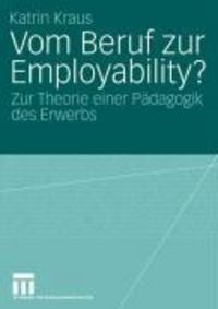 Produktbild: Vom Beruf zur Employability?