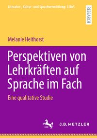 Produktbild: Perspektiven von Lehrkr&auml;ften auf Sprache im Fach