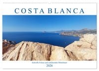 Produktbild: Costa Blanca. Schroffe Felsen und schillerndes Mittelmeer (Wandkalender 2026 DIN A2 quer), CALVENDO Monatskalender