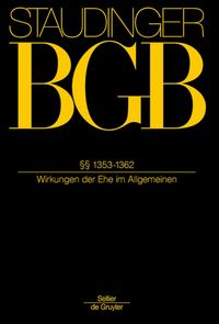 Produktbild: &sect;&sect; 1353-1362