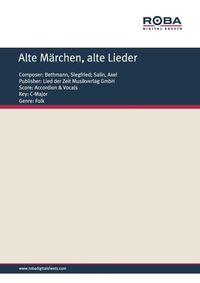 Produktbild: Alte M&auml;rchen, alte Lieder