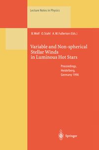 Produktbild: Variable and Non-spherical Stellar Winds in Luminous Hot Stars