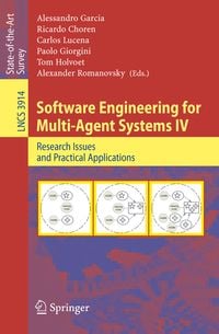 Produktbild: Software Engineering for Multi-Agent Systems IV