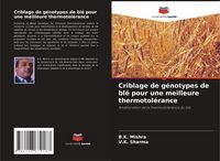 Produktbild: Criblage de g&eacute;notypes de bl&eacute; pour une meilleure thermotol&eacute;rance