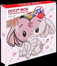 Produktbild: DIAMOND DOTZ - Diamond Painting Baby Elefant