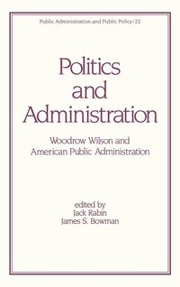 Produktbild: Politics and Administration