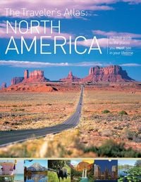 Produktbild: The Traveler's Atlas: North America: A Guide to the Places You Must See in Your Lifetime