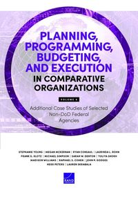 Produktbild: Planning, Programming, Budgeting, and Execution in Comparative Organizations
