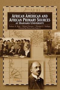 Produktbild: Guide to African American and African Primary Sources at Harvard University