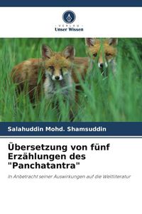 Produktbild: &Uuml;bersetzung von f&uuml;nf Erz&auml;hlungen des "Panchatantra"