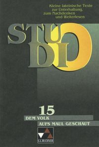 Bild vom Artikel Studio 15/Dem Volk aufs Maul vom Autor Reinhard Heydenreich