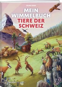 Produktbild: Mein Wimmelbuch Tiere der Schweiz