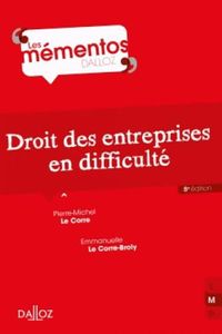 Produktbild: Droit des Entreprises En Difficulte