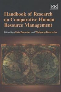 Produktbild: Handbook of Research on Comparative Human Resource Manageme