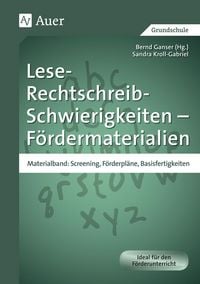 Produktbild: Lese-Rechtschreib-Schwierigkeiten - F&ouml;rdermaterialien