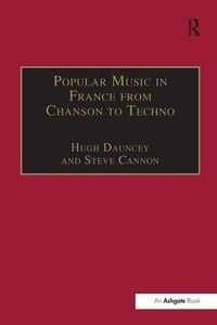 Produktbild: Popular Music in France from Chanson to Techno