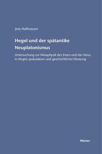 Produktbild: Hegel und der sp&auml;tantike Neuplatonismus