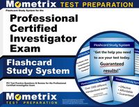 Produktbild: Flashcard Study System for the Professional Certified Investigator Exam