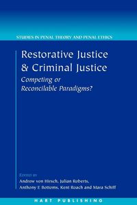 Produktbild: Restorative Justice and Criminal Justice
