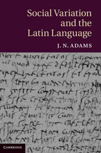 Produktbild: Social Variation and the Latin Language
