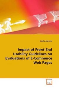 Produktbild: Agarwal, A: Impact of Front-End Usability Guidelines on Eval