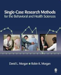 Produktbild: Single-Case Research Methods for the Behavioral and Health Sciences