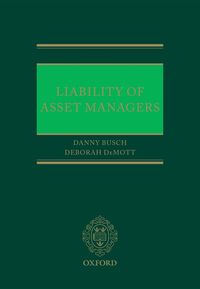 Produktbild: Liability of Asset Managers