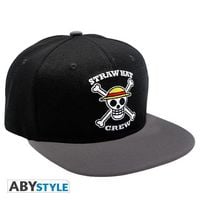 Produktbild ONE PIECE - Snapback Cap - Black & Grey - Skull
