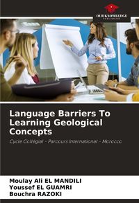 Produktbild: Language Barriers To Learning Geological Concepts