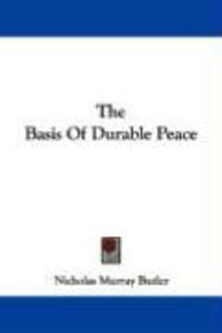 Produktbild: The Basis of Durable Peace