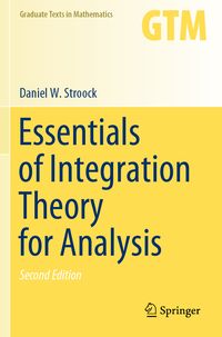 Produktbild: Essentials of Integration Theory for Analysis