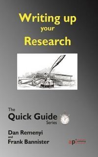 Produktbild: Writing up your Research
