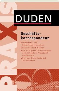 Produktbild: Gesch&auml;ftskorrespondenz
