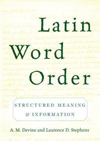 Produktbild: Latin Word Order