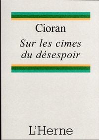 Produktbild: Sur les cimes du d&eacute;sespoir
