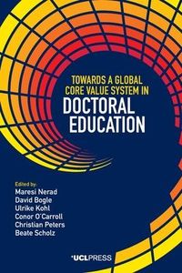 Produktbild: Scholz, B: Towards a Global Core Value System in Doctoral Ed