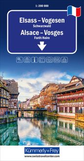 Bild vom Artikel Elsass - Vogesen - Schwarzwald, Regionalstrassenkarte 1:200'000 vom Autor 