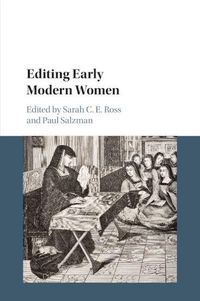 Produktbild: Editing Early Modern Women