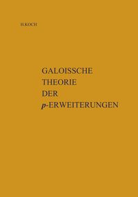 Produktbild: Galoissche Theorie der p-Erweiterungen