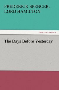 Produktbild: The Days Before Yesterday