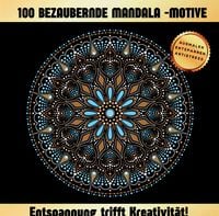 Produktbild: Malbuch f&uuml;r Erwachsene - 100 bezaubernde Mandala Motive