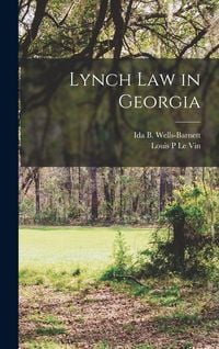 Produktbild: Lynch Law in Georgia