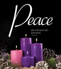 Produktbild: Peace Advent Candle Sunday 4 B