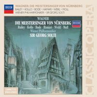 Produktbild: Kollo/Weikl/Moll/Solti/WP: MEISTERSINGER VON N&Uuml;RNBERG (GA)