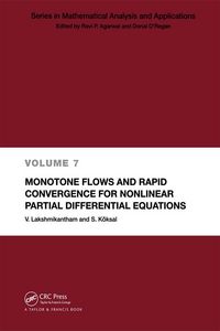 Produktbild: Monotone Flows and Rapid Convergence for Nonlinear Partial Differential Equations