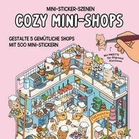 Produktbild: Mini-Sticker-Szenen - Cozy Mini-Shops I 3D-Sticker