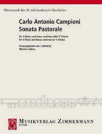 Produktbild: Sonata Pastorale, 4 Fl&ouml;ten und Basso continuo