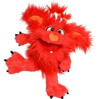 Produktbild: monster Schnute (rot mit Z&ouml;pfen)