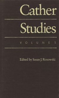 Produktbild: Cather Studies, Volume 1